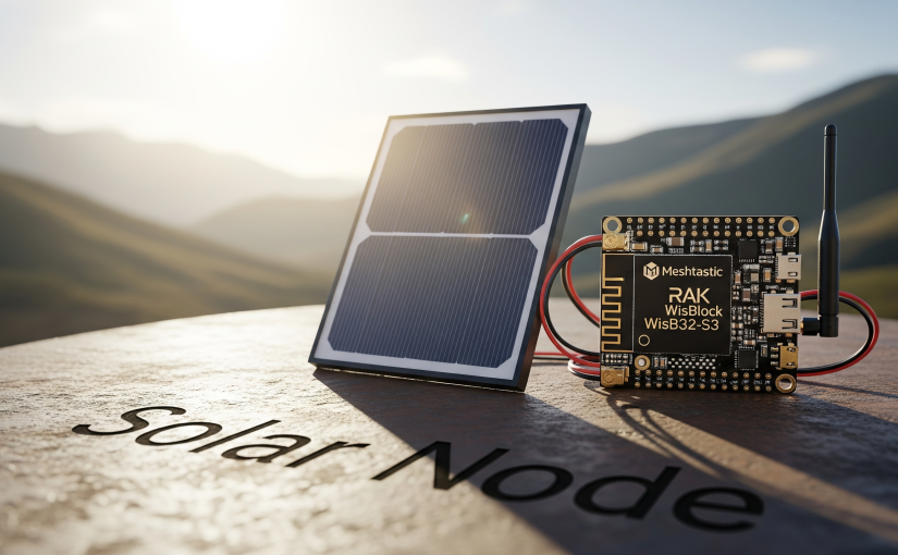 Building a Meshtastic Solar Node with RAK WisBlock