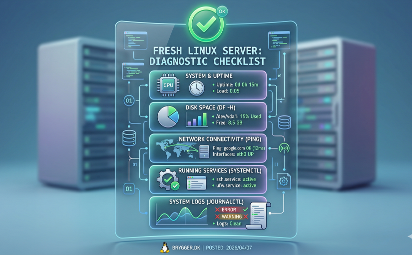 Small but Useful Linux Checks I Run on a Fresh Server